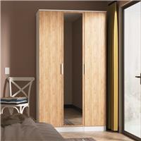 Welcome Orillia 3 Door Mirror Wardrobe - White & Oak