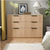 Welcome Tofino 6 Drawer Chest - Oak