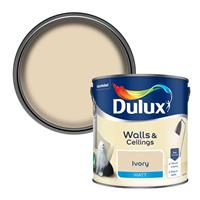 Dulux Walls & Ceilings Matt Ivory - 2.5L