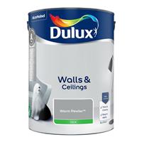 Dulux Walls & Ceilings Silk Paint Warm Pewter - 5L