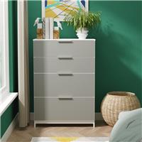 Welcome Orillia 4 Drawer Chest - White & Grey