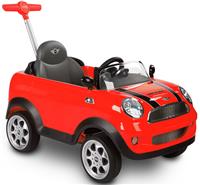 Rollplay Mini Cooper Push Car with Parental Handle - Red