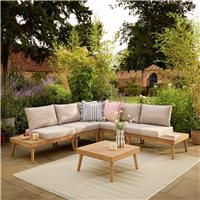 Habitat Wooden Garden Sofa Set