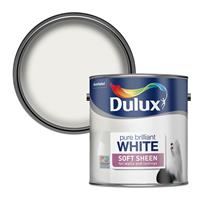 Dulux Soft Sheen Pure Brilliant White - 2.5L