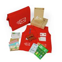 BIGJIGS Toys Mail Carrier Dress-Up Set