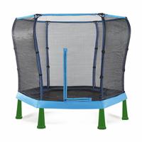 Plum 7ft Junior Jumper Outdoor Kids Trampoline - Blue