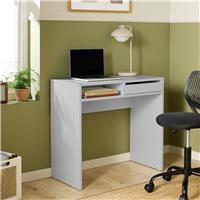 Argos Home Pepper 1 Drawer Office Desk - Grey