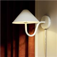 Habitat Wave Metal Wall Light - Ivory