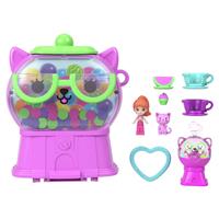 Polly Pocket Gumball Kitty Compact Doll Playset