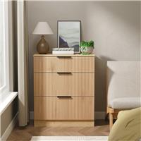 Welcome Tofino 3 Drawer Chest - Oak