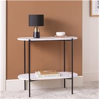 Argos Home Jules Console table - White