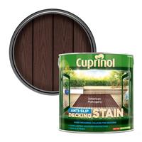 Cuprinol Anti-Slip Deckstain American Mahogany - 2.5L