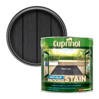 Cuprinol Anti Slip Deckstain Black Ash - 2.5L