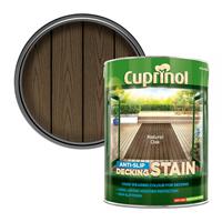Cuprinol Anti-slip Decking Stain Natural Oak - 5L