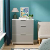 Welcome Orillia 3 Drawer Chest - White & Grey