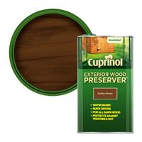 Cuprinol Exterior Wood Preserver Golden Brown - 5L