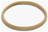 Revere 9ct Gold Plated Spiral Slip-on Bracelet