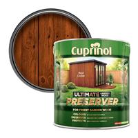Cuprinol Ultimate Garden Wood Preserver Red Cedar - 4L