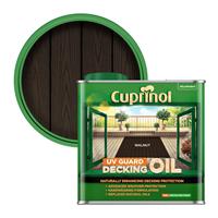 Cuprinol UV Guard Decking Oil Walnut- 2.5L