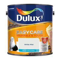 Dulux Easycare Washable & Tough Matt Paint White Mist - 2.5L