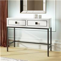 Frank Olsen Mia 2 Drawer Console Table - White