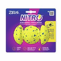 Zeus Nitro Weighted Grip Ball Pet Dog Toy