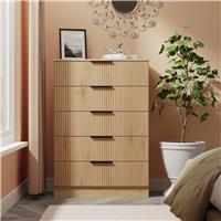 Welcome Tofino 5 Drawer Chest - Oak
