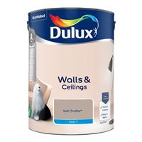 Dulux Walls & Ceilings Matt Paint Soft Truffle - 5L