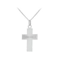 Revere Men's Personalised Crucifix Pendant Necklace