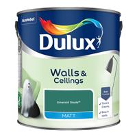 Dulux Walls & Ceilings Matt Paint Emerald Glade - 2.5L