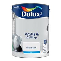 Dulux Walls & Ceilings Matt Paint Rock Salt - 5L