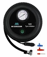 McGregor Analogue Tyre Inflator - 12V