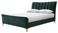 Birlea Clover Double Fabric Bed Frame - Green