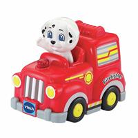 Vtech Toot-Toot Drivers Dexter Dog With Fire Fighter Car Toy
