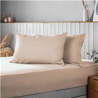 Silentnight Supersoft Plain Standard Pillowcase Pair - Pink
