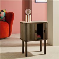 Habitat Lex Side Table - Walnut