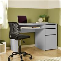 Argos Home Pepper 2 Drawer Large Office Desk - Grey