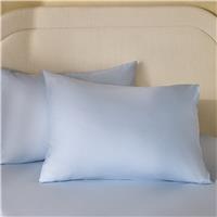 Habitat Plain Pale Blue Pillowcase Pair