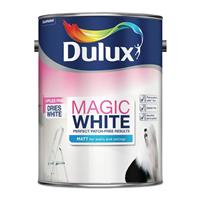 Dulux Magic White Matt Paint - 5L