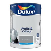 Dulux Walls and Ceilings Matt Paint Natural Slate - 2.5L