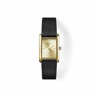 Rosefield Heirloom Modern Black Leather Strap Ladies Watch