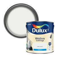 Dulux Walls & Ceilings Matt Paint White Cotton - 2.5L