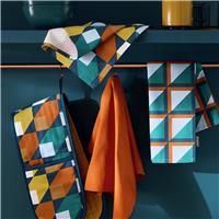 Habitat Geo Cube Textile Set - Blue