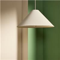 Habitat Oatmeal Cone Taper XL Easy Fit Lampshade - 50cm
