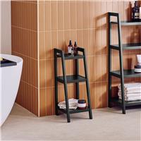 Argos Home 3 Tier Tongue & Groove Shelving Unit - Black