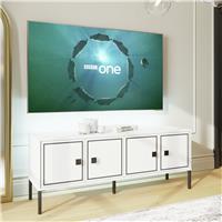 Frank Olsen Mia 4 Door TV Cabinet - White