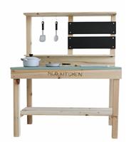 Chad Valley Wooden Play House with Mud Kitchen