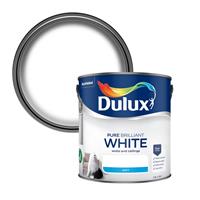 Dulux Walls and Ceilings Matt Paint Pure Brilliant 2.5L