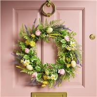 Argos Home Floral and Egg Easter Wreath