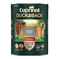 Cuprinol Ducksback Matt Paint Dusted Aloe - 5L